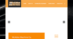 Desktop Screenshot of mcadoomachine.com