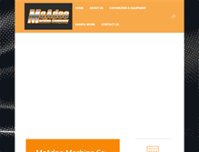 Tablet Screenshot of mcadoomachine.com
